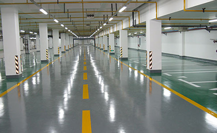 東莞地下車(chē)庫(kù)環(huán)氧地坪漆施工案例